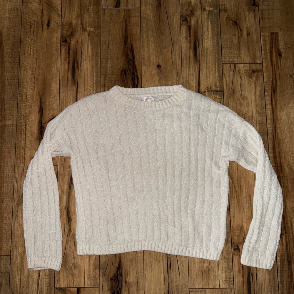 Cream sweater